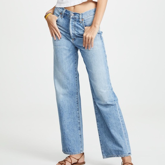 Citizens of Humanity Flavie Trouser Light Wash - Picture 2 of 7